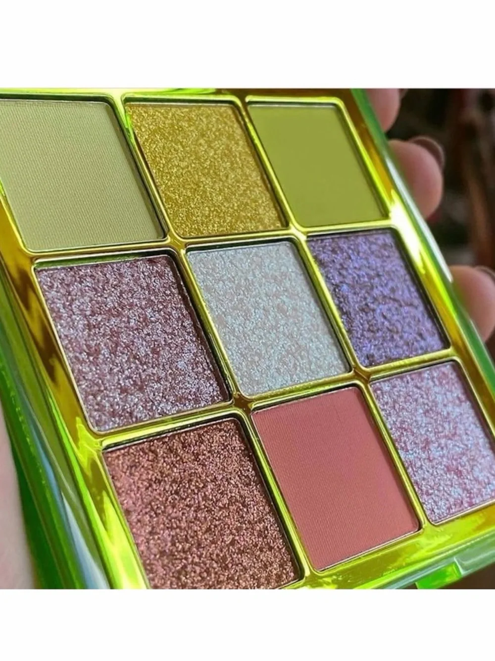 Huda Beauty Neon Green Obsessions Eyeshadow Palette - BNIB